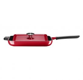 Frigideira KitchenAid KCI10GPER Com Prensa Para Panini - Vermelho - Imagem 1