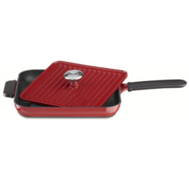 Frigideira KitchenAid KCI10GPER Com Prensa Para Panini - Vermelho - Imagem 2