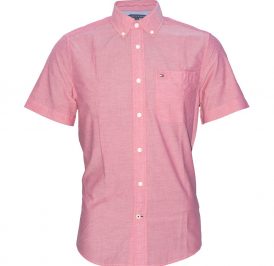 Camisa Tommy Hilfiger Masculino 08578A4611-692 XXL Rosa - Imagem 1