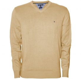 Suéter Tommy Hilfiger Masculino 08578A5475-030 S Beige - Imagem 1