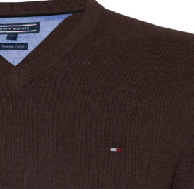 Suéter Tommy Hilfiger Masculino 08578A5475-261 M Marrom - Imagem 2