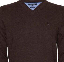 Suéter Tommy Hilfiger Masculino 08578A5475-261 M Marrom - Imagem 3