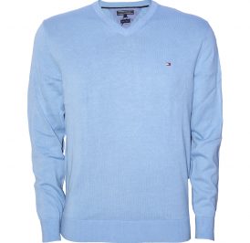 Suéter Tommy Hilfiger Masculino 08578A5475-422 L Azul Anil - Imagem 1