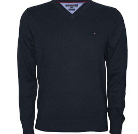 Suéter Tommy Hilfiger Masculino 0867802697-060 XL Preto - Imagem 1