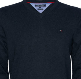 Suéter Tommy Hilfiger Masculino 0867802697-403 M Azul Marinho - Imagem 3