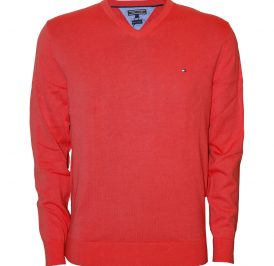 Suéter Tommy Hilfiger Masculino 0867802697-611 XL Vermelho - Imagem 1