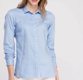 TOMMY HILFIGER BLUSA F 1M87647512-474-14 AZUL CLARO M/L - 1M87647512-474-14 - Imagem 1