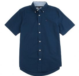 Camisa Tommy Hilfiger Masculino C8178A4320-416 S Azul Marinho - Imagem 1