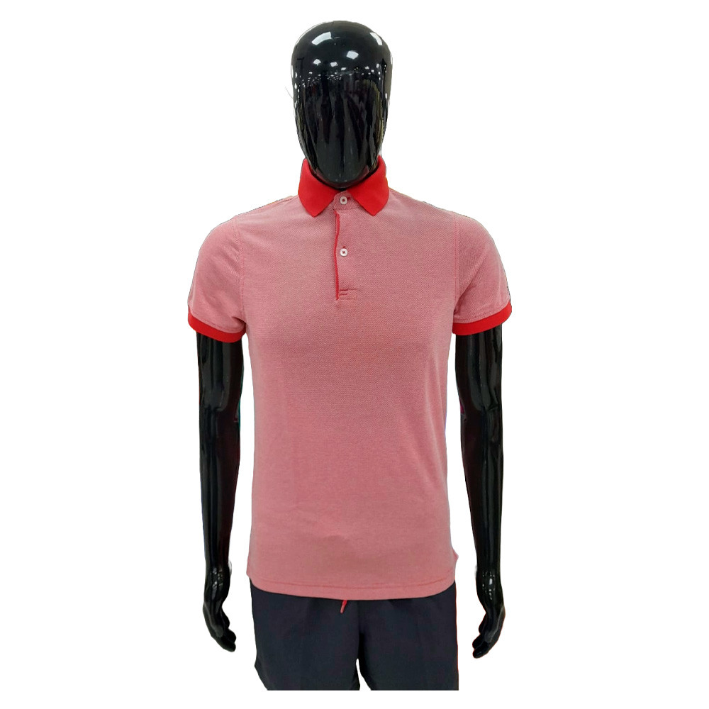 Camiseta Tommy Hilfiger Polo Masculino MW0MW00413-654 M - Vermelho
