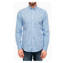 TOMMY HILFIGER CAMISA M MW0MW00510-903-L AZUL XADRES M/L - MW0MW00510-903-L - Imagem 1