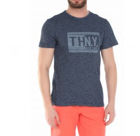 Camiseta Tommy Hilfiger Masculino MW0MW00822-902 XL Azul - Imagem 1