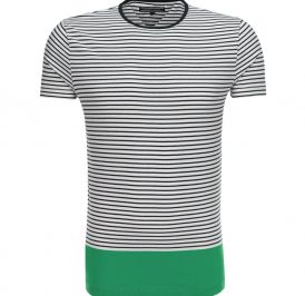 Camiseta Tommy Hilfiger Masculino MW0MW00837-903 L Branco - Imagem 1