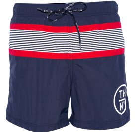 Short De Praia Tommy Hilfiger Masculino MW0MW00917-403 L - Azul Multi - Imagem 1