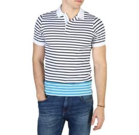Camiseta Tommy Hilfiger Polo Masculino MW0MW01259-902 XL Branco / Preto - Imagem 1