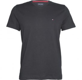 Camiseta Tommy Hilfiger Masculino MW0MW01610-083 S Preto - Imagem 1