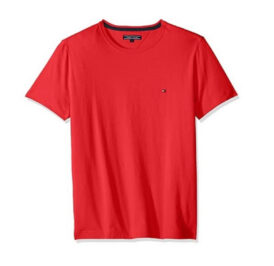 Camiseta Tommy Hilfiger Masculino MW0MW01681-654 M Vermelho - Imagem 1