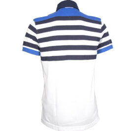 Camiseta Tommy Hilfiger Polo Masculino MW0MW02423-902 L Azul / Branco - Imagem 3