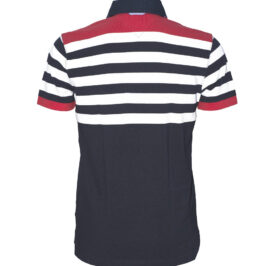 Camiseta Tommy Hilfiger Polo Masculino MW0MW02423-903 S Vermelho / Preto - Imagem 1