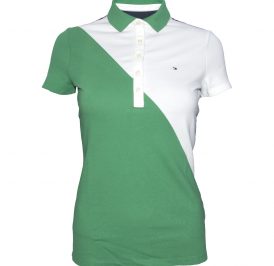 Camiseta Tommy Hilfiger Polo Feminina RM37678962-241 XS Azul Verde - Imagem 1
