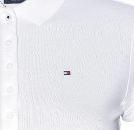 Camiseta Tommy Hilfiger Polo Feminina RM87676591-100 M Branco Fashon - Imagem 1