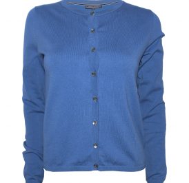 Suéter Tommy Hilfiger Feminina WW0WW15986-381 XS Azul Escuro - Imagem 1