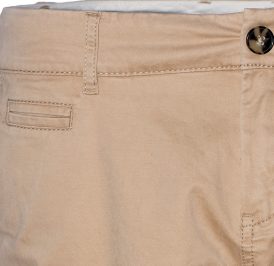 Short Tommy Hilfiger Feminina WW0WW16007-251 12 - Creme - Imagem 1