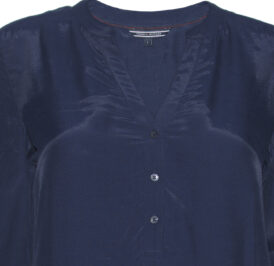 Blusa Tommy Hilfiger Feminina WW0WW19322-443 12 - Azul Marinho - Imagem 2