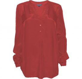 Blusa Tommy Hilfiger Feminina WW0WW19322-668 06 - Vermelho - Imagem 1