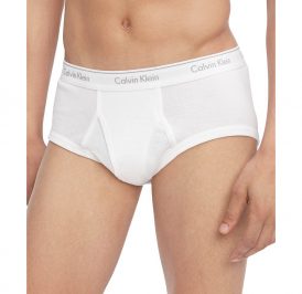 Cueca Calvin Klein Masculino U4000-100 S - Branco - Imagem 1