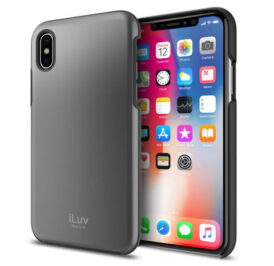 Capa iLuv iPhone X/XS Metal Forge Preto AIXMETFBK - Imagem 1