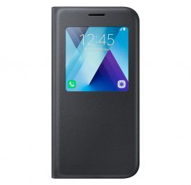 Capa Samsung para Galaxy A5 (2017) S View Standing Cover - Preta EF-CA520PBEGWW - Imagem 1