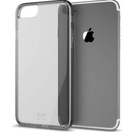 Capa iLuv iPhone 7/8 Vyneer Preto Transparente - AI7VYNEBK - Imagem 1