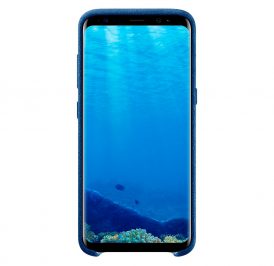 Capa Samsung para Galaxy S8 Alcântara Cover - Azul EF-XG950ALEGWW - Imagem 1