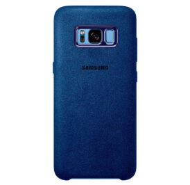 Capa Samsung para Galaxy S8 Alcântara Cover - Azul EF-XG950ALEGWW - Imagem 2