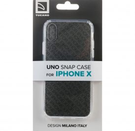 Case Tucano iPhone X/XS Elektro Flex Preto Transparente IPHXEF-BK - Imagem 1