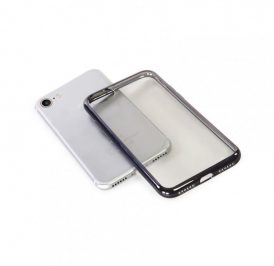 Case Tucano iPhone 7/8 Elektro Flex Preto Transparente IPH74EF-BK - Imagem 1