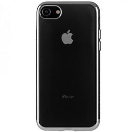 Case Tucano iPhone 7/8 Elektro Flex Prata Transparente IPH74EF-SL - Imagem 1