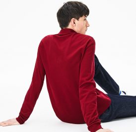 Camiseta Lacoste Polo Masculino L1312-476 05 - Bordô - Imagem 1