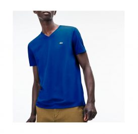 Camiseta Lacoste Masculino TH6710-ACC 08 - Azul - Imagem 1