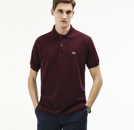 LACOSTE POLO M L1212-F8J-05 MORADO - L1212-F8J-05 - Imagem 1