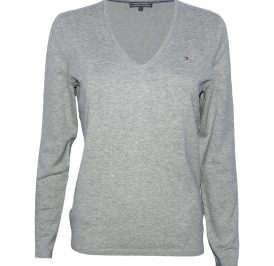 Suéter Tommy Hilfiger Feminina 1M87650121-039 M Cinza - Imagem 1