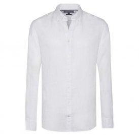 Camisa Tommy Hilfiger Masculino C8878B4598-112 L Branco - Imagem 1