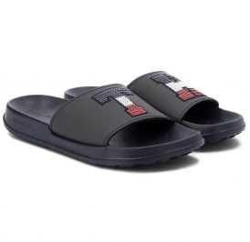 Chinelo Tommy Hilfiger Feminina FW0FW02655403-403 37/38 Azul Marinho - Imagem 1