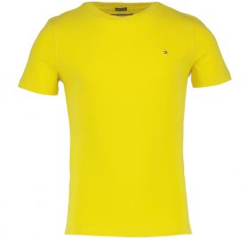 Camiseta Tommy Hilfiger Masculino KB0KB03836-711 16 Amarelo - Imagem 1