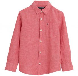 Camisa Tommy Hilfiger Masculino KB0KB03880-611 06 Rosa - Imagem 1