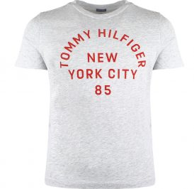 Camiseta Tommy Hilfiger Masculino KB0KB03911-061-10 Cinza - Imagem 1