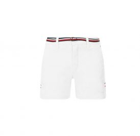 Short Tommy Hilfiger Feminina KG0KG03420-123 12- Branco - Imagem 1