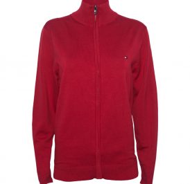 Suéter Tommy Hilfiger Masculino MW0MW03176-647 L Vermelho - Imagem 1
