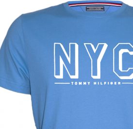 Camiseta Tommy Hilfiger Masculino MW0MW03576-461 L Marinho - Imagem 1