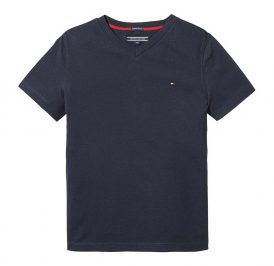 Camiseta Tommy Hilfiger Masculino MW0MW03669-403 XL Azul - Imagem 1